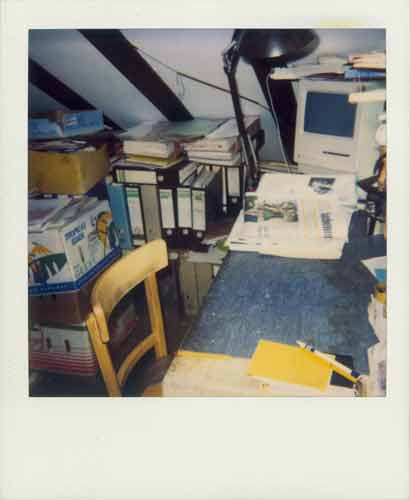 polaroidaufnahme des filmhaus-archivs